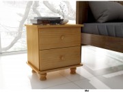Mesa de Cabeceira Criado Mudo 02 Gavetas Onix 8002